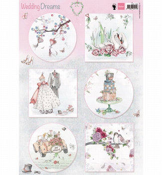 Marianne Design Knipvel Els Wedding Dreams EWK1266