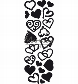 Marianne Design Craftables Punch Die Sweet Hearts CR1460