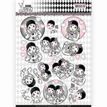 Yvonne Creations knipvel Pierrot - Thinking of You CD11256