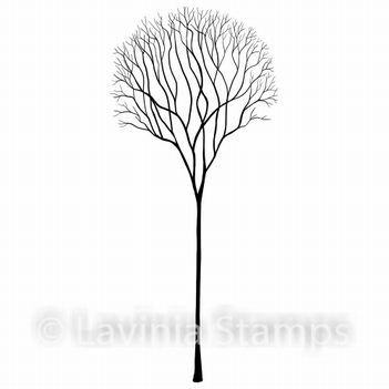 Lavinia Clear Stamp Single Skeleton Tree LAV532