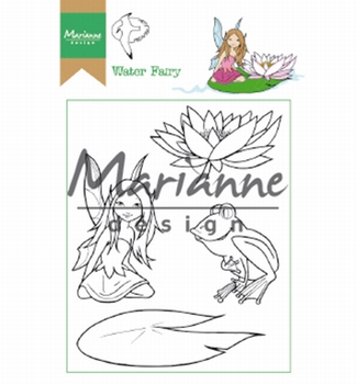Marianne Design clear stamp Hetty's Water Fairy HT1646