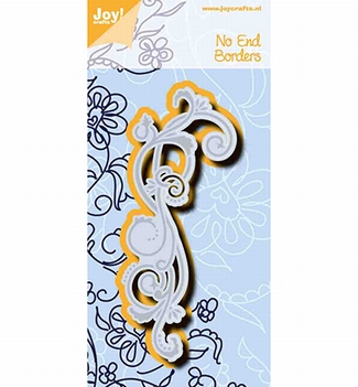 Joy Crafts Snijmal No end border Swirl 6002/1234