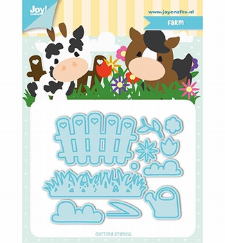 Joy Crafts Snijmal Tumble Friends - Farm 6002/1193