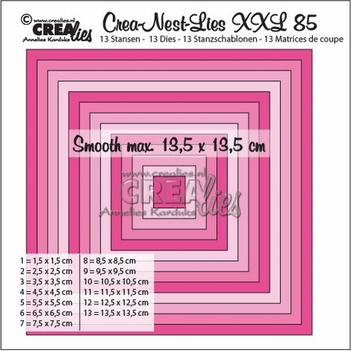 Crea-Nest-Lies set mallen nummer 85 XXL   CLNestXXL85
