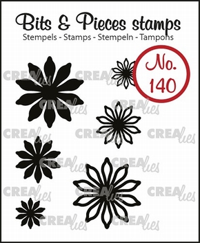 Crealies Clear Stamp Bits & Pieces nr. 140  CLBP140