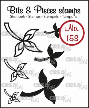 Crealies Clear Stamp Bits & Pieces nr. 153  CLBP153