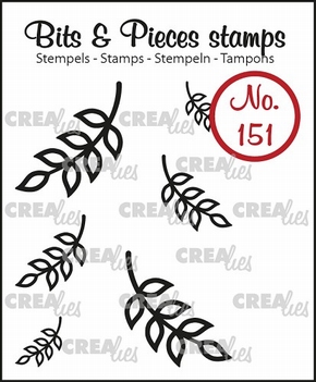 Crealies Clear Stamp Bits & Pieces nr. 151  CLBP151