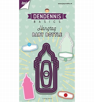 Joy Crafts Snijmal Label Zuigfles 6002/1274*