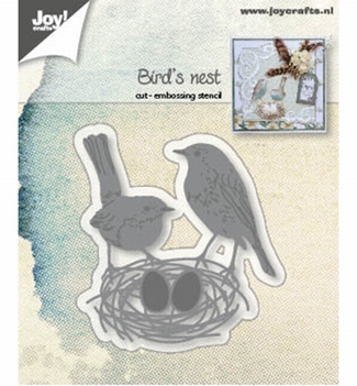 Joy Crafts Snijmal Vogel en Nest 6002/1189*