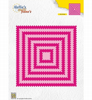 Nellie Snellen Multi Frame Die Wave Square MFD129*