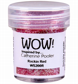 WOW Embossing Poeder Glitter Rocking Red WS200R