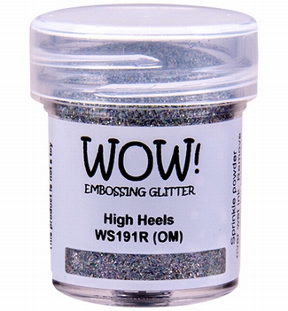 WOW Embossing Poeder Glitter High Heels WS191R*