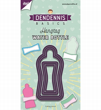 Joy Crafts Snijmal Hangtag Waterfles 6002/1275*
