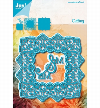 Joy Crafts Snijmal Vierkant Blauw 6002/1258*