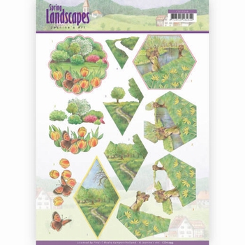 Jeanine's Art Knipvel Spring Landscapes Meadows CD11294