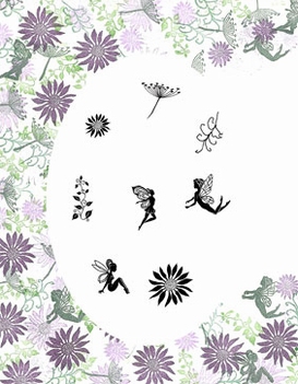 Card-io Majestix Clear Stamp Secret Garden MASE-01