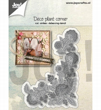 Joy Crafts  Snijmal Deco Plantenhoek 6002/1288*