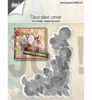 Joy Crafts  Snijmal Deco Plantenhoek 6002/1288