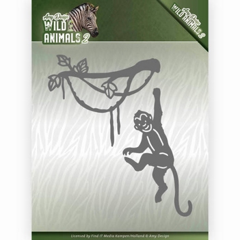 Amy Design Snijmal Wild Animals Spider Monkey ADD10179