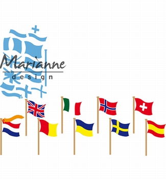 Marianne Design Creatables Flags LR0603