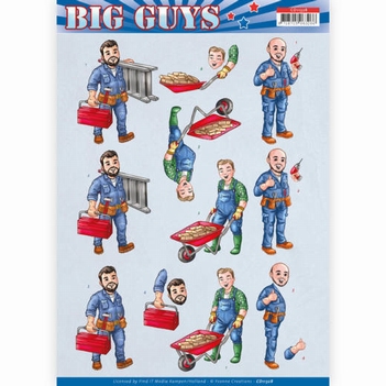 Yvonne Creations knipvel Big Guys - Repairs CD11328