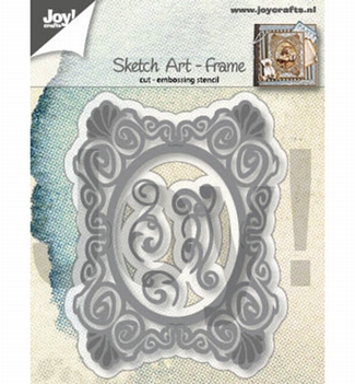 Joy Crafts Snijmal Sketch Art Frame 6002/1292