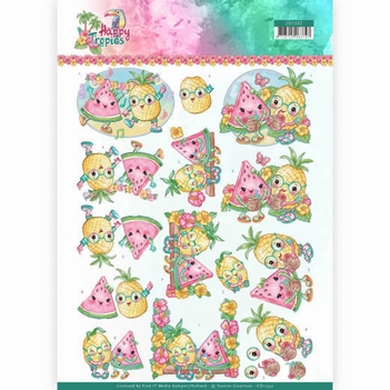 Yvonne Creations knipvel Tropical Fruits CD11332