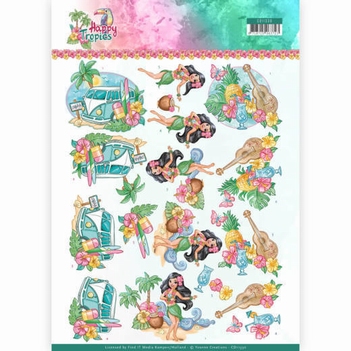 Yvonne Creations knipvel Tropical Holiday CD11330