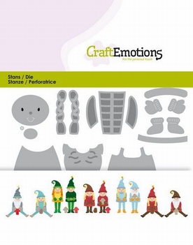 Craft Emotions Snijmal Gnomes 115633/0430