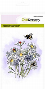 Craft Emotions Clear Stamp Wild Flowers 130501/1301