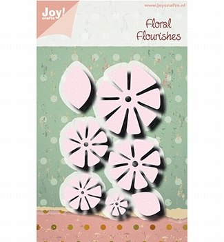 Joy Crafts Snijmal Charlotte Bloem Stikdesign 6002/1314