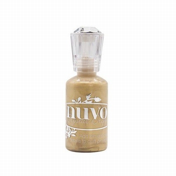 Nuvo Crystal Drops Metallic Mustard Gold 1802N