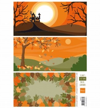 Marianne Design Knipvel Eline's Autumn's Background AK0073