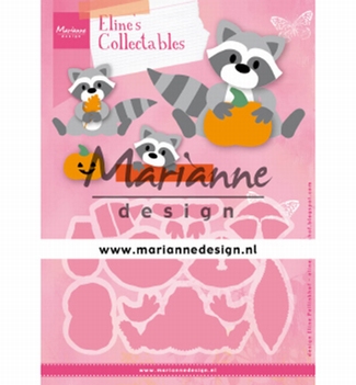 Marianne Design Collectables Eline's Raccoon COL1472