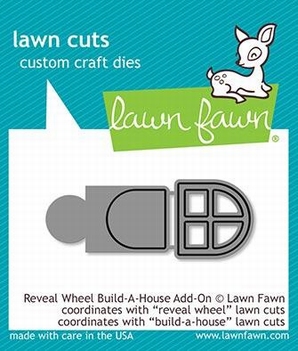 Lawn Fawn Snijmal Reveal Wheel Build-A-House Add-on LF2049
