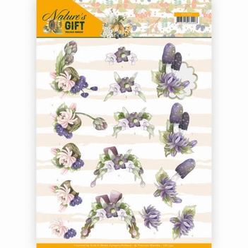 Precious Marieke knipvel Nature's Gift - Purple Gift CD11352