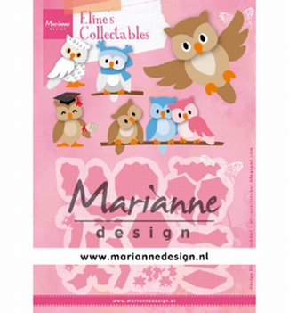 Marianne Design Collectables Eline's Owl COL1475