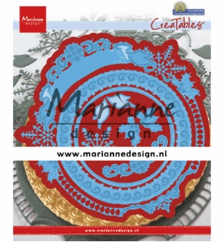 Marianne Design Creatables Petra's Winter Circle LR0627