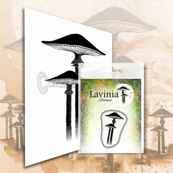 Lavinia Clear Stamp Mini Meadow Mushroom LAV561
