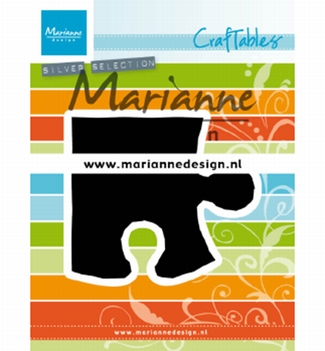 Marianne Design Craftables Puzzle Piece CR1491