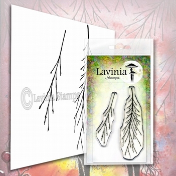 Lavinia Clear Stamp Fern Branch LAV578
