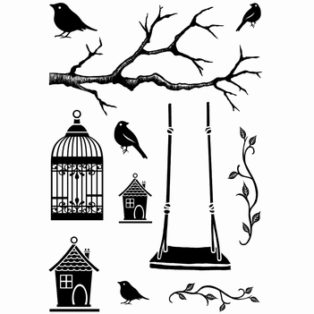 Card-io Clear Stamp Swings & Things CCSTSWI-02