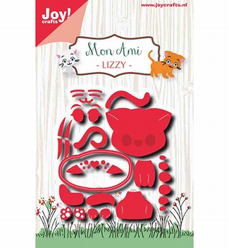 Joy Crafts Snijmal Mon Ami - Poes Lizzy 6002/1426