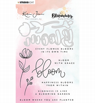 Studio Light Clear Stamp & Die Cut Karin Joan BASICSDCKJ01*