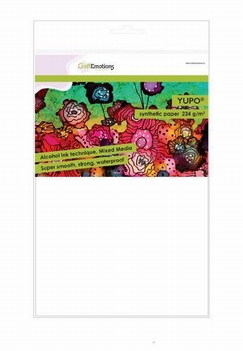 Craft Emotions Yupo Papier Wit A4 - 234 gram 1286/3234*