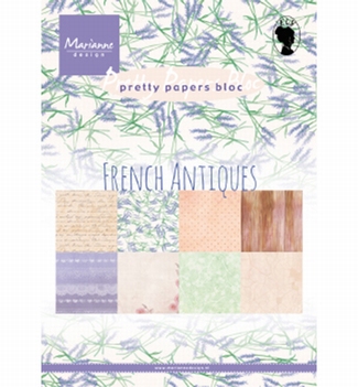 Marianne Design Pretty Papers French Antiques PK9167