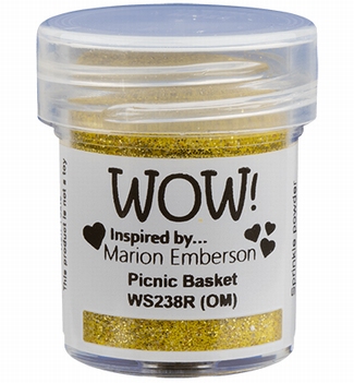 WOW Embossing Poeder Glitter Picnic Basket WS238R