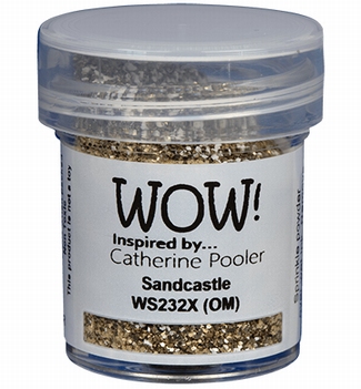 WOW Embossing Poeder Glitter Sandcastle WS232X*