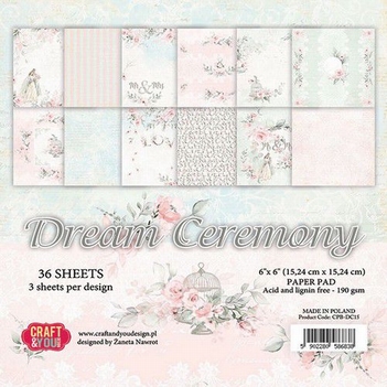 Craft & You Papierblok Dream Ceremony CPB-DC15