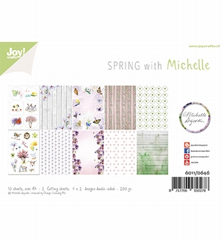 Joy! Crafts Papierset Lente met Michelle 6011/0646
